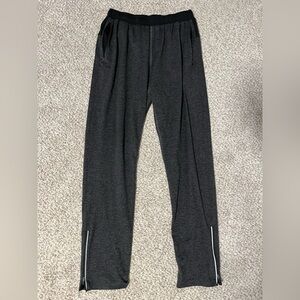 Rabbit Charcoal Jogger Pants with Zipper